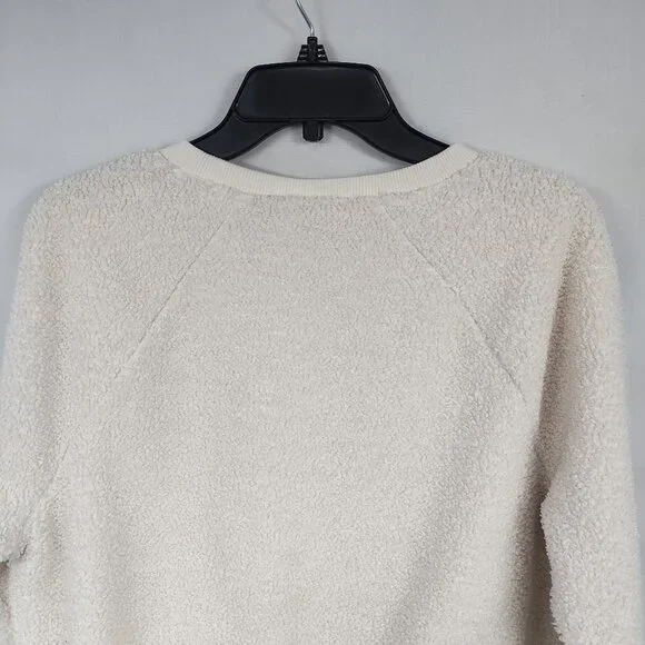 Universal Thread Cozy Cream Sweatshirt Women's Size Small - Picture 7 of 8
